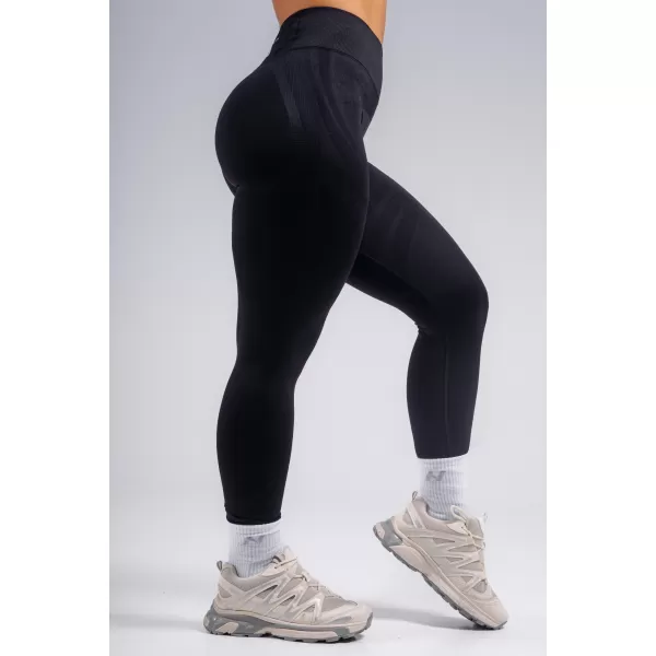  Ekstra push-up pajkice z visokim pasom NEBBIA PRIMAL 850 ČRNA 