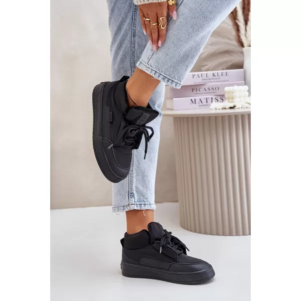  Ženski snežaki BIG STAR SHOES OO274A530 ČRNA 