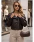 Ženska jakna DSTREET TY5954 RJAVA