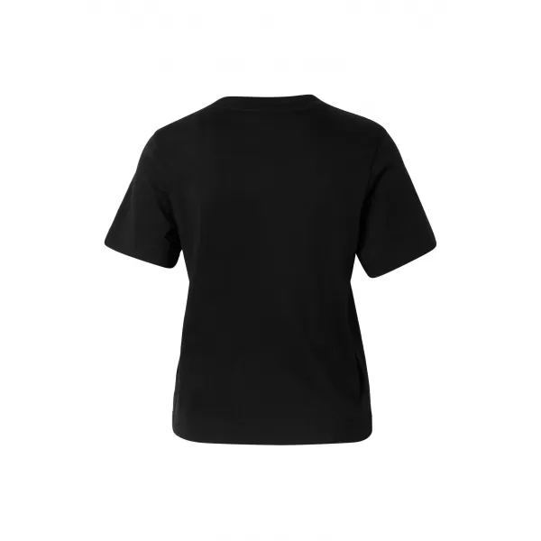  Ženska majica s kratkimi rokavi URBAN CLASSICS TB8574-00007 ČRNA 