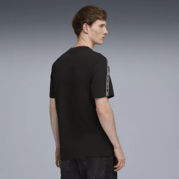  Moška majica s kratkimi rokavi PUMA ESS TAPE TEE 69169301 ČRNA PUMA 