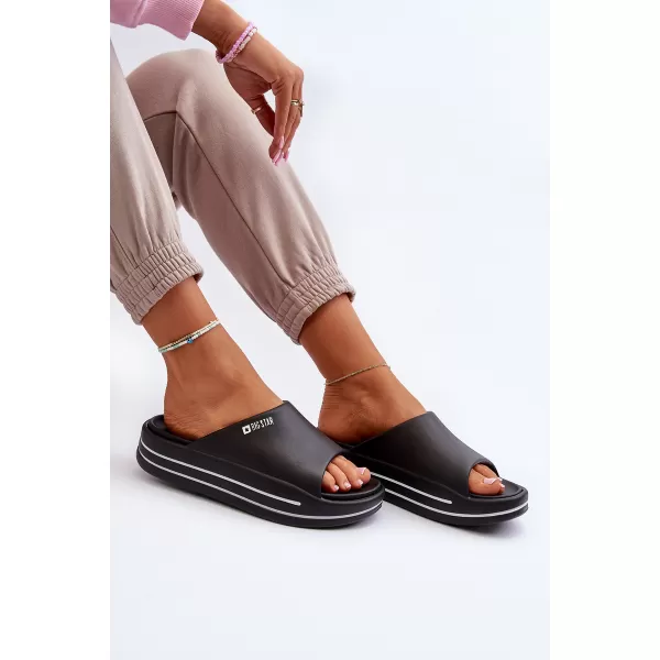  Ženske sandale BIG STAR SHOES NN274A037 ČRNA 