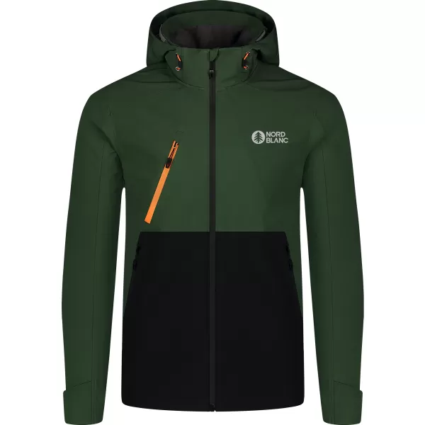  Moška nepremočljiva jakna NORDBLANC OVERLOOK NBSSM8315 ZELENA 