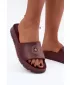 Ženski copati BIG STAR SHOES UU274075 ODTENKI RJAVE IN BEŽ