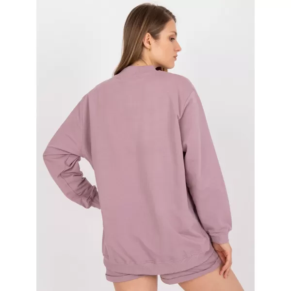  Ženski pulover BASIC FEEL GOOD AP-BL-A-R001 TEMNO ROZA 