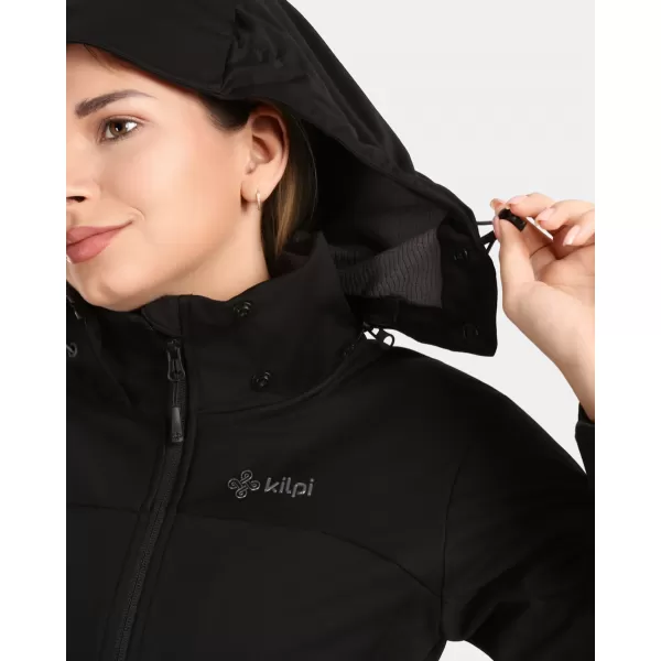  Ženska softshell jakna KILPI ONTAVIA-W 1L0113KI ČRNA 