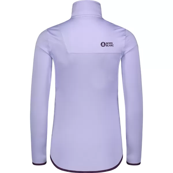  Ženski powerfleece pulover NORDBLANC CRISP NBSFL8338 VIJOLIČNA 