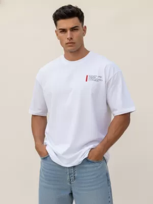 Moška majica s kratkimi rokavi DSTREET RX5302 BELA