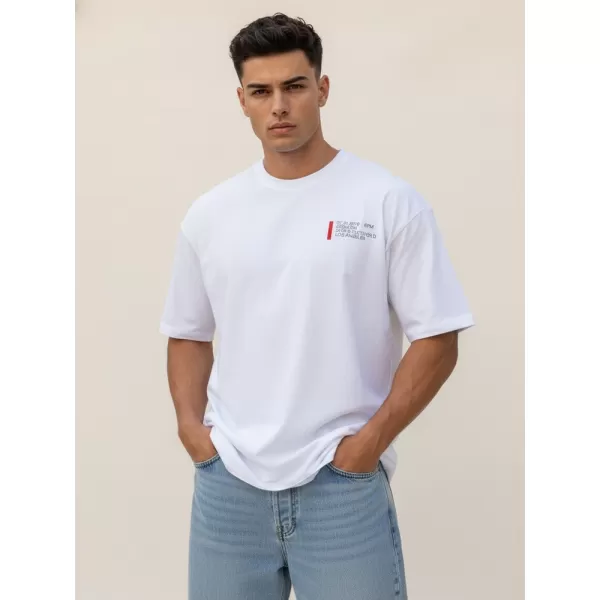  Moška majica s kratkimi rokavi DSTREET RX5302 BELA 
