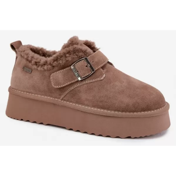  Ženski snežaki BIG STAR SHOES UU274318 BEŽ 
