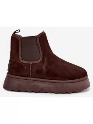 Ženski čevlji BIG STAR SHOES UU274174 RJAVE/BEŽ SENCE