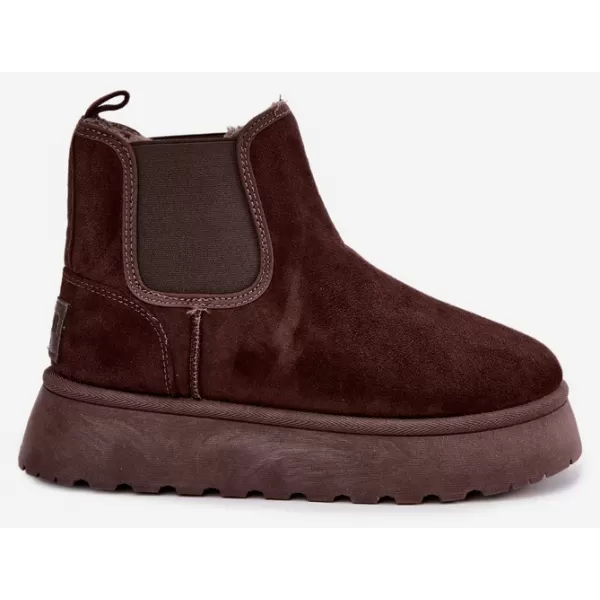  Ženski čevlji BIG STAR SHOES UU274174 RJAVE/BEŽ SENCE 