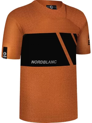 Moška funkcionalna kolesarska majica NORDBLANC MUD NBSMF8083 RJAVA