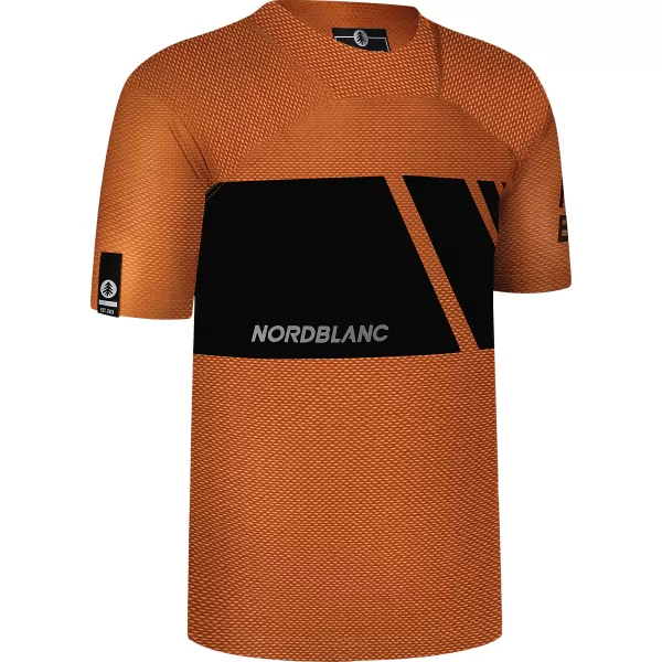  Moška funkcionalna kolesarska majica NORDBLANC MUD NBSMF8083 RJAVA 