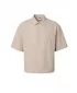 Moška srajca URBAN CLASSICS TB8417-22409 RJAVA MOKA/BELA