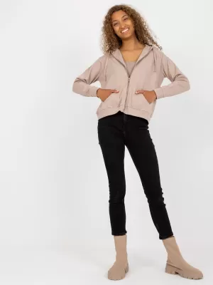 Ženski pulover BASIC FEEL GOOD B-002.65 TEMNO BEŽ