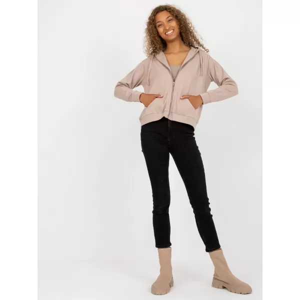  Ženski pulover BASIC FEEL GOOD B-002.65 TEMNO BEŽ 
