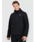 Moška softshell jakna 4F RAW25TSOFM506 GLOBOKO ČRNA