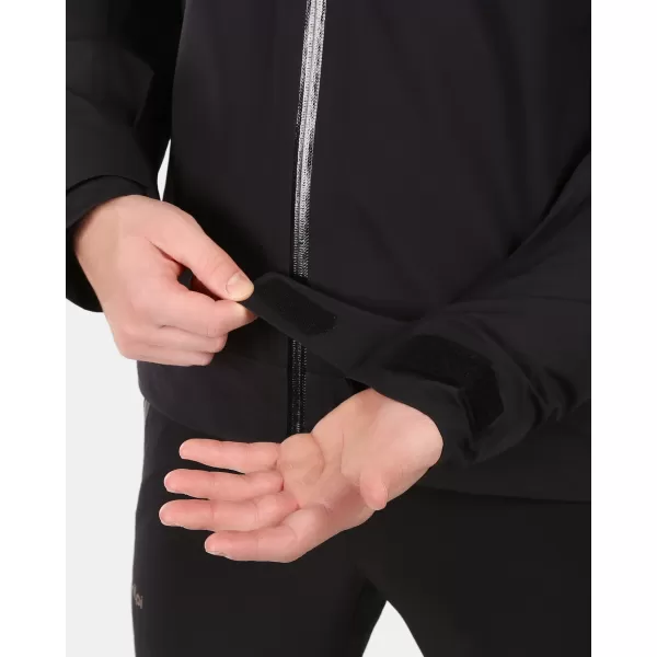  Moška hardshell jakna KILPI MAMBA-M 1M0101KI ČRNA 