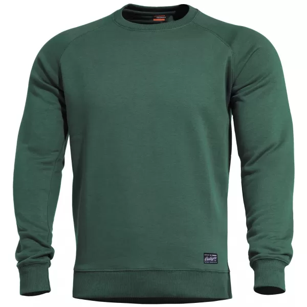  Moški pulover PENTAGON HAWK SWEATER BLANK K09019 SPRINGBOK ZELENA 