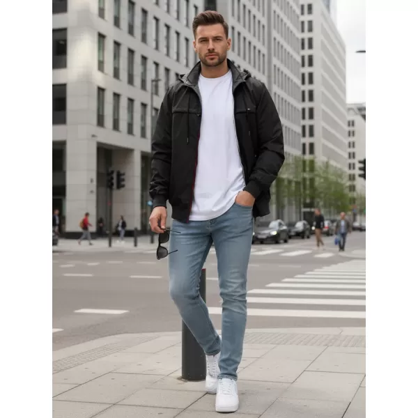  Moška jakna DSTREET TX5135 ČRNA 