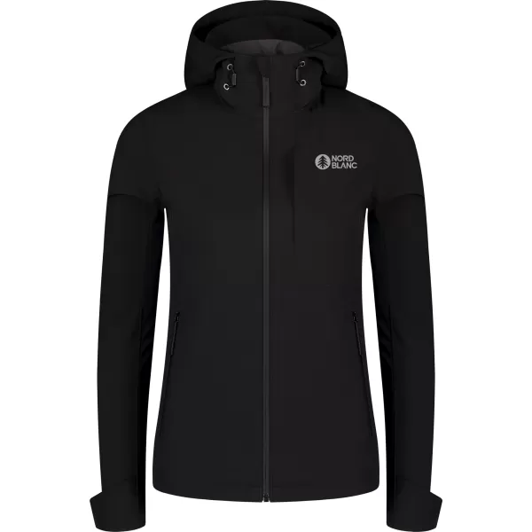  Ženska softshell jakna NORDBLANC BLINK NBSSL8320 ČRNA 