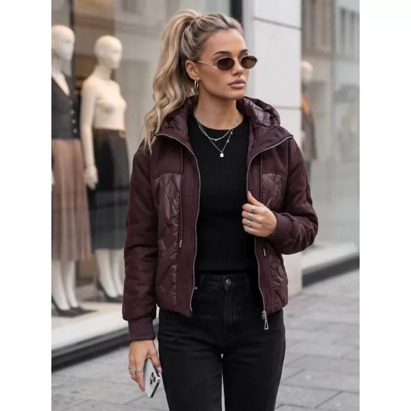  Ženska jakna DSTREET TY6094 BORDO 