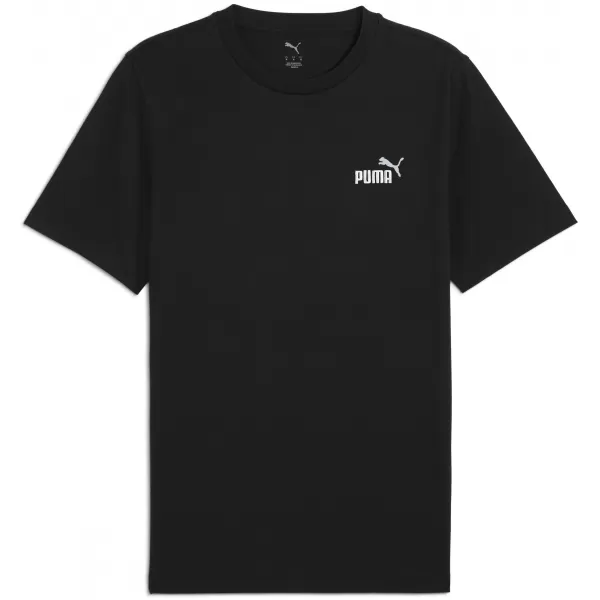  Moška majica s kratkimi rokavi PUMA GRAPHICS 2 COLOR SMALL NO. 1 LOGO TEE 68471701 ČRNA PUMA 