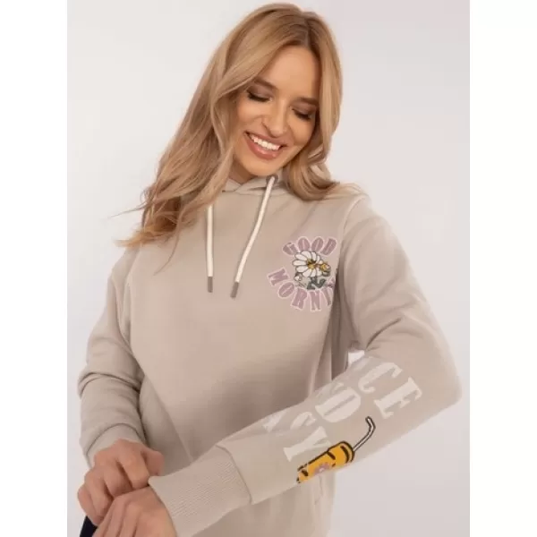  Ženski pulover SUBLEVEL D10600T02420K BEŽ 