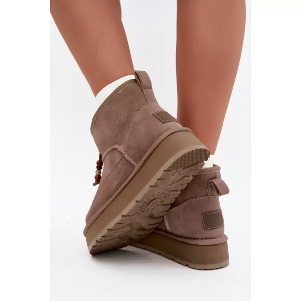  Ženski čevlji BIG STAR SHOES UU274679 BEŽ 