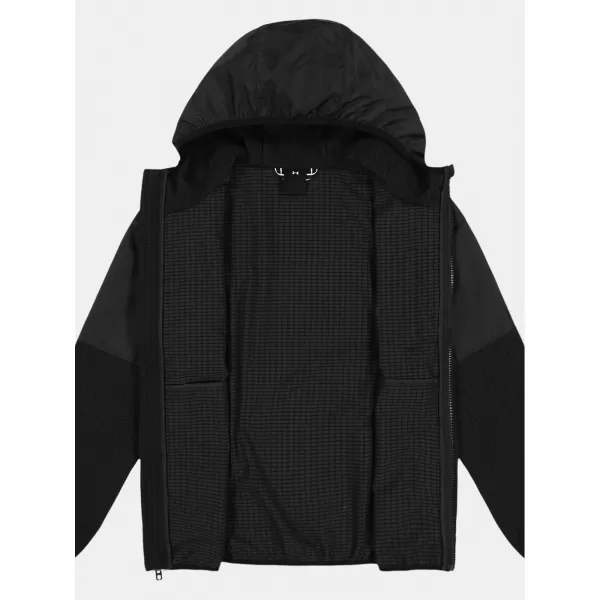  Fantovska jakna UNDER ARMOUR TEXTURED SOFTSHELL UJSJM04F-001 ČRNA 