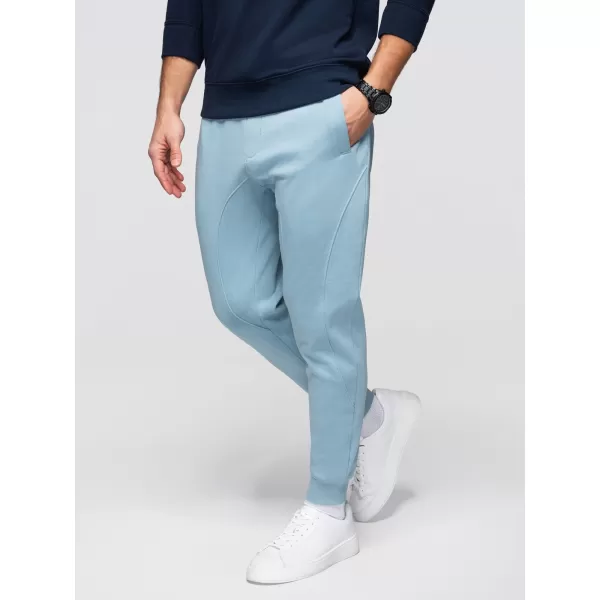  Moške trenirke OMBRE OM-PABS-0305 MODRA 