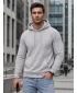 Moški pulover DSTREET BX5471 SVETLO SIVA