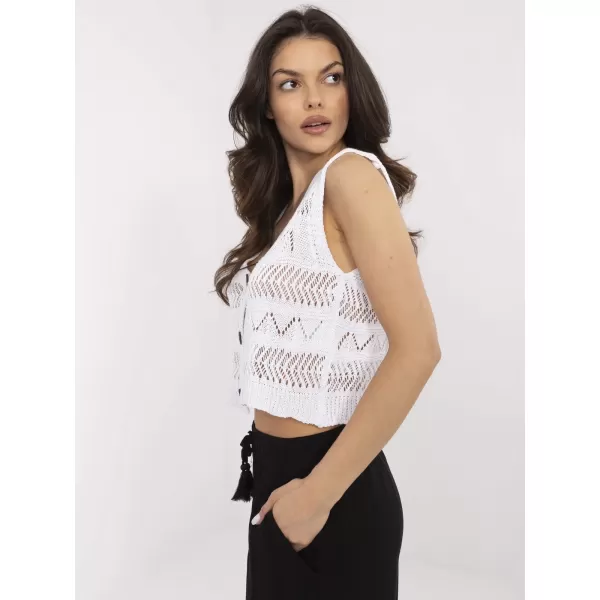  Ženski pulover SUBLEVEL D93076J90849A BELA 