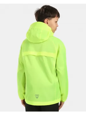 Otroška hardshell jakna KILPI JALUU-J 1J0180KI JANTAR