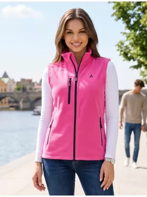 Ženski brezrokavnik iz flisa ALTISPORT ALW002525 MAGENTA