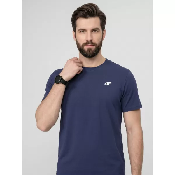  Moška funkcionalna majica 4F WAW25TFTSM1526 DENIM 