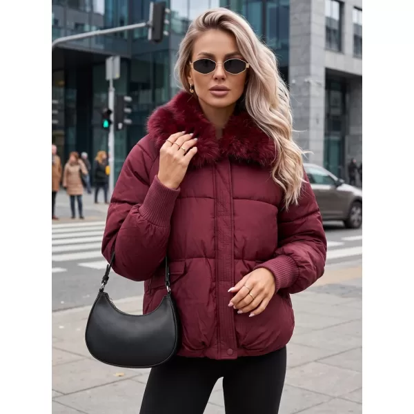  Ženska jakna DSTREET TY5817 BORDO 