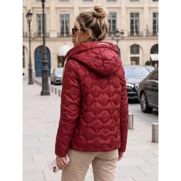  Ženska jakna DSTREET TY5885 BORDO 