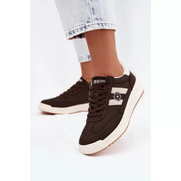  Ženske superge BIG STAR SHOES UU274024 RJAVA/BEŽ 
