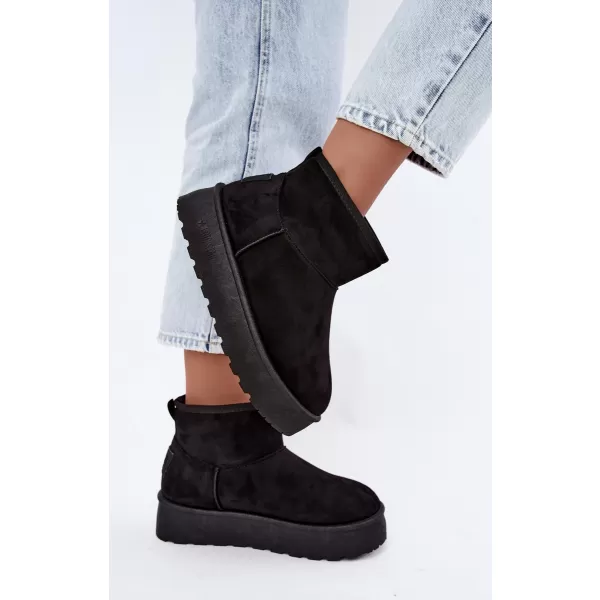  Ženski snežaki BIG STAR SHOES UU274222 ČRNA 