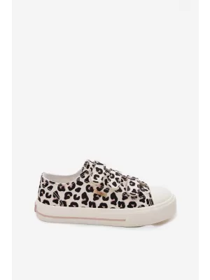 Otroške superge BIG STAR SHOES TT374171 ČRNA/BEŽ