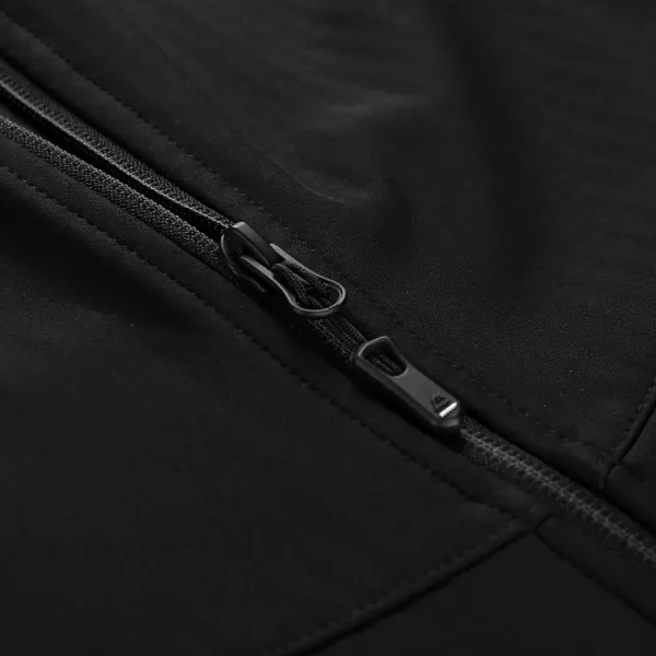  Ženska softshell jakna ALPINE PRO GEDERA ČRNA 