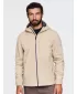Moška softshell jakna OMBRE OM-JANP-0292 PESEK