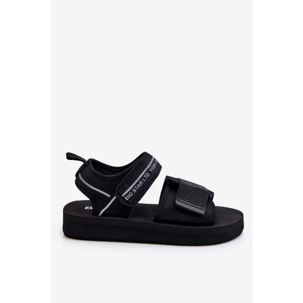  Ženske sandale BIG STAR SHOES LL274784 ČRNA 