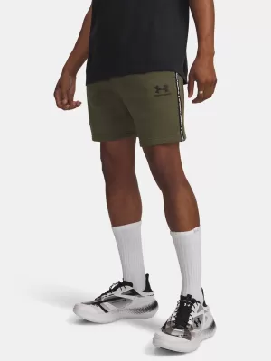 Moške kratke hlače UNDER ARMOUR ICON FLEECE SHORT TAPING 1390299-391 ZELENA