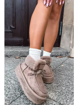 Ženski snežaki BIG STAR SHOES UU274215 BEŽ
