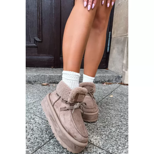  Ženski snežaki BIG STAR SHOES UU274215 BEŽ 