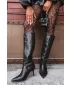 Ženski škornji BIG STAR SHOES UU274497 ČRNA