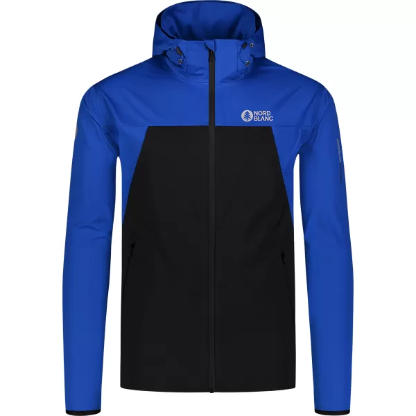  Moška nepremočljiva softshell jakna NORDBLANC EXPEDITIOUS NBSSM8323 MODRA 